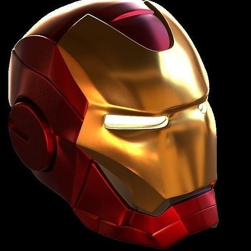 High resolution ironman helmet model Free 3D model