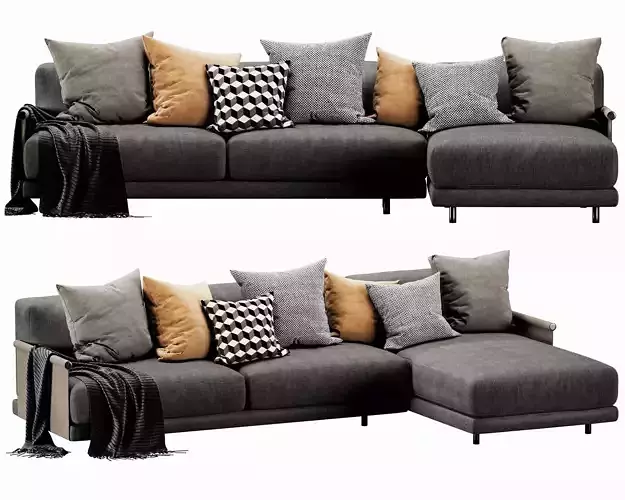 Ditre Italia Althon Chaise Lounge