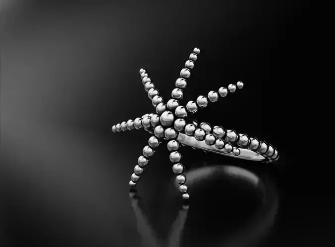 Stylish ring star 637