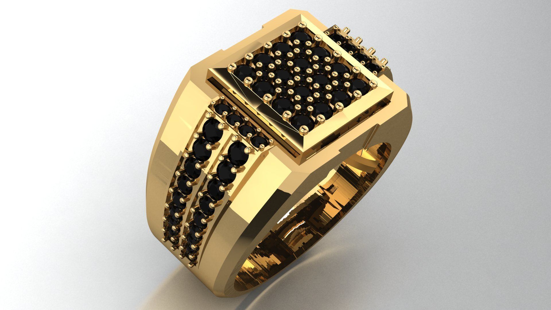 men ring 3D print model_1