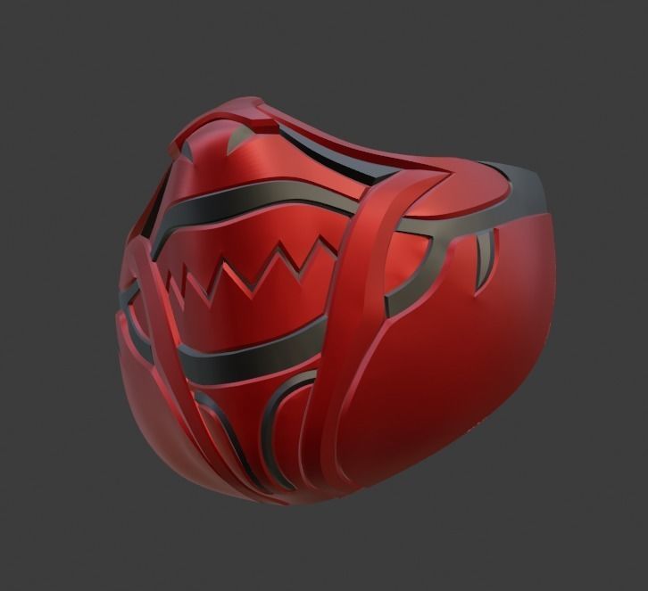 Skarlet mask from Mortal Kombat 11 - Red Priestess 3D print model_7