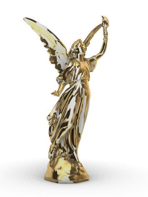 Angel Pendant 3D 3D print model_6
