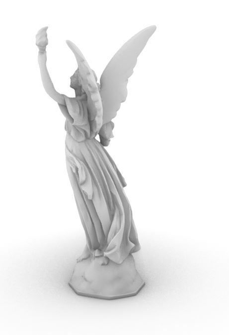 Angel Pendant 3D 3D print model_4