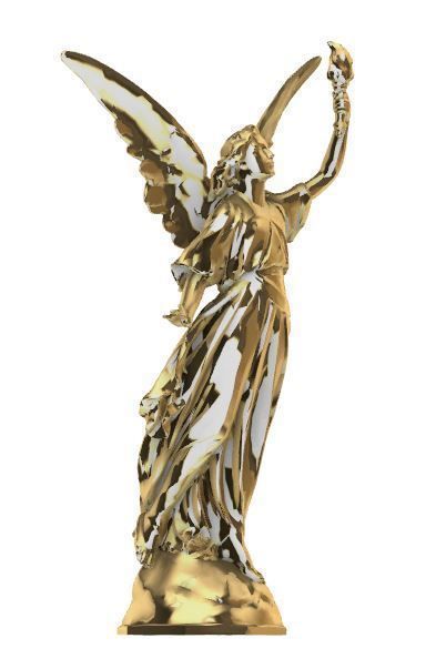 Angel Pendant 3D 3D print model_7