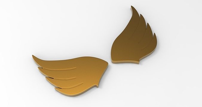 Wing Shape Model 3D print model