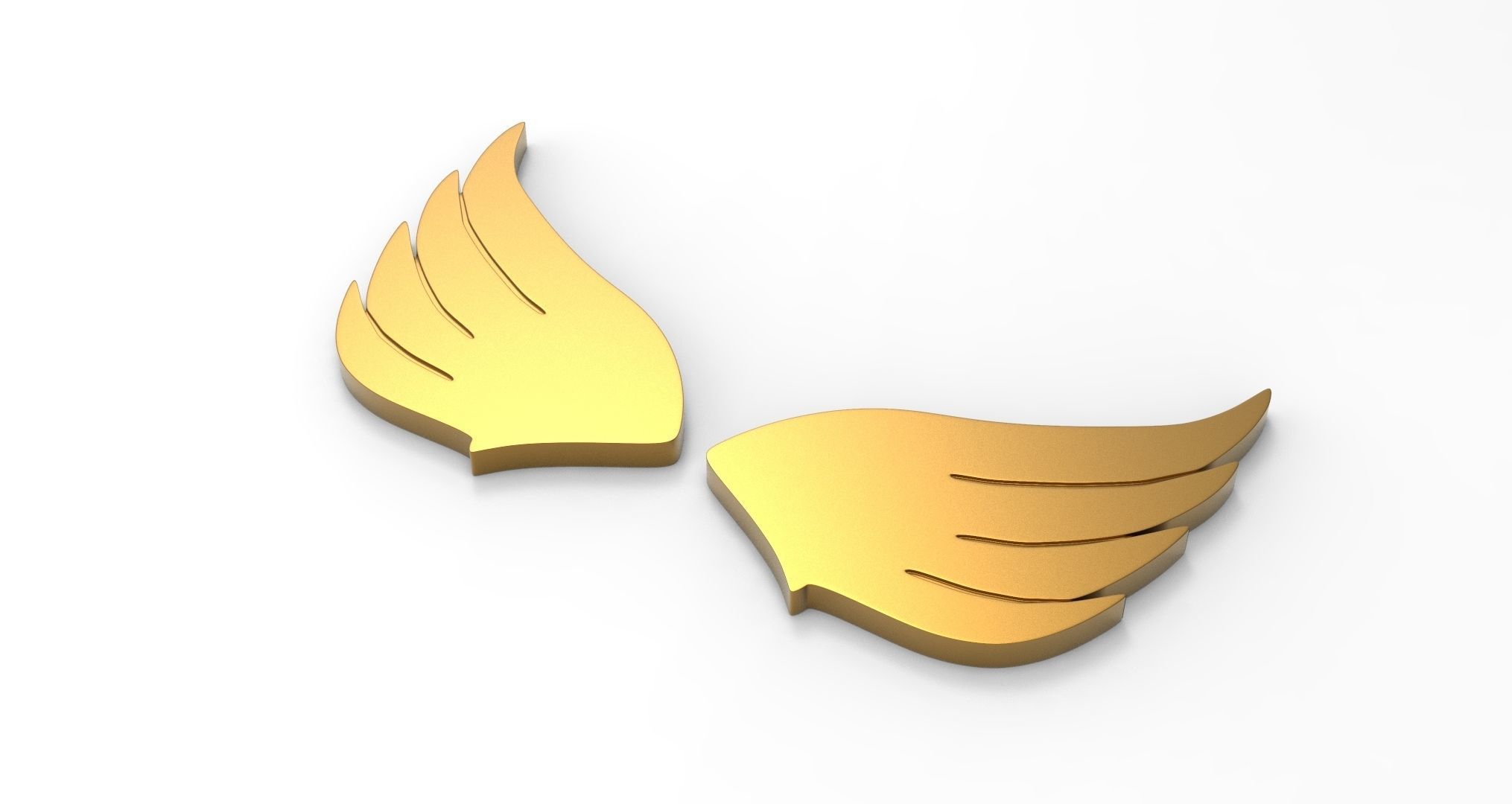 Wing Shape Model 3D print model_2