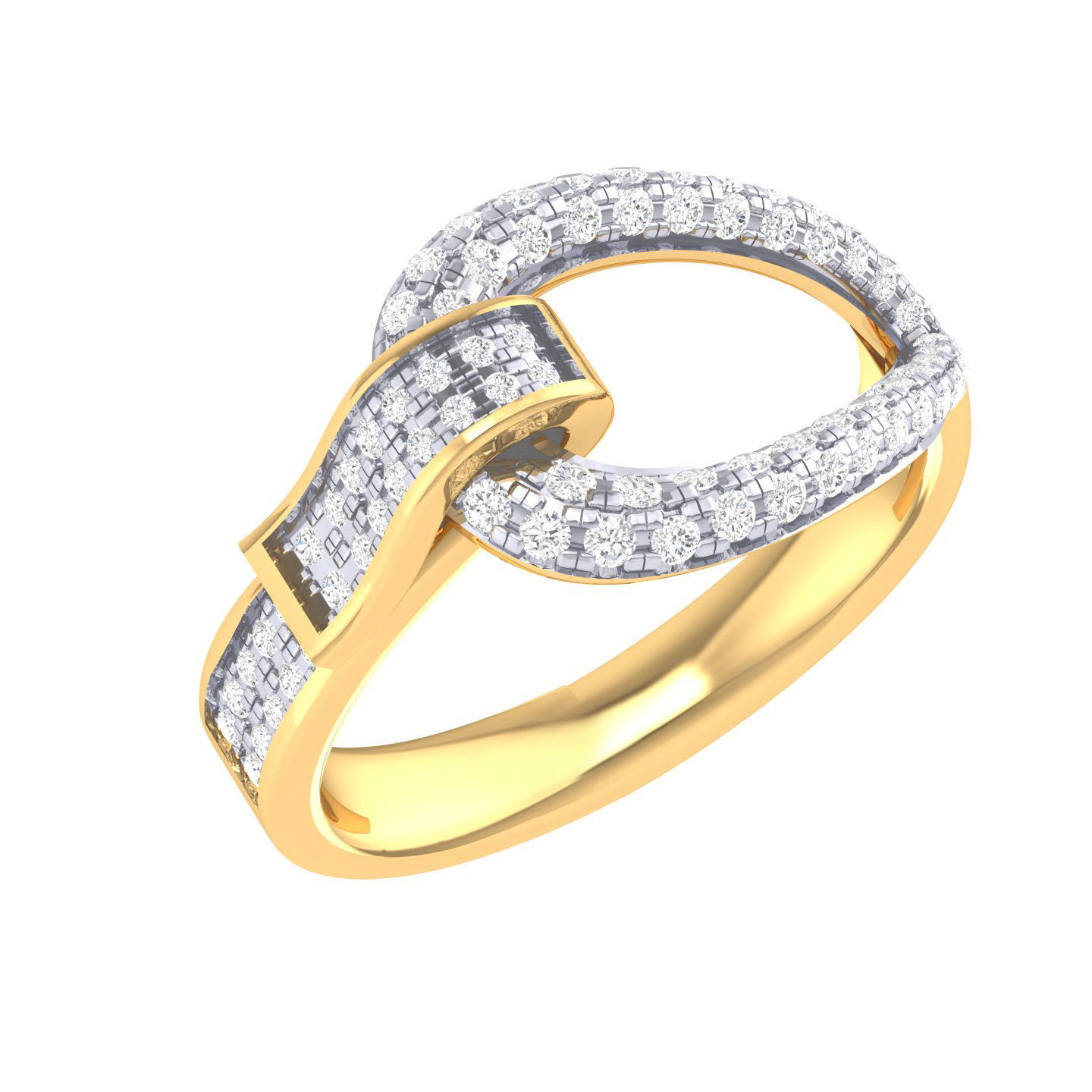 Belt Buckle Ring - 140648 3D print model_11