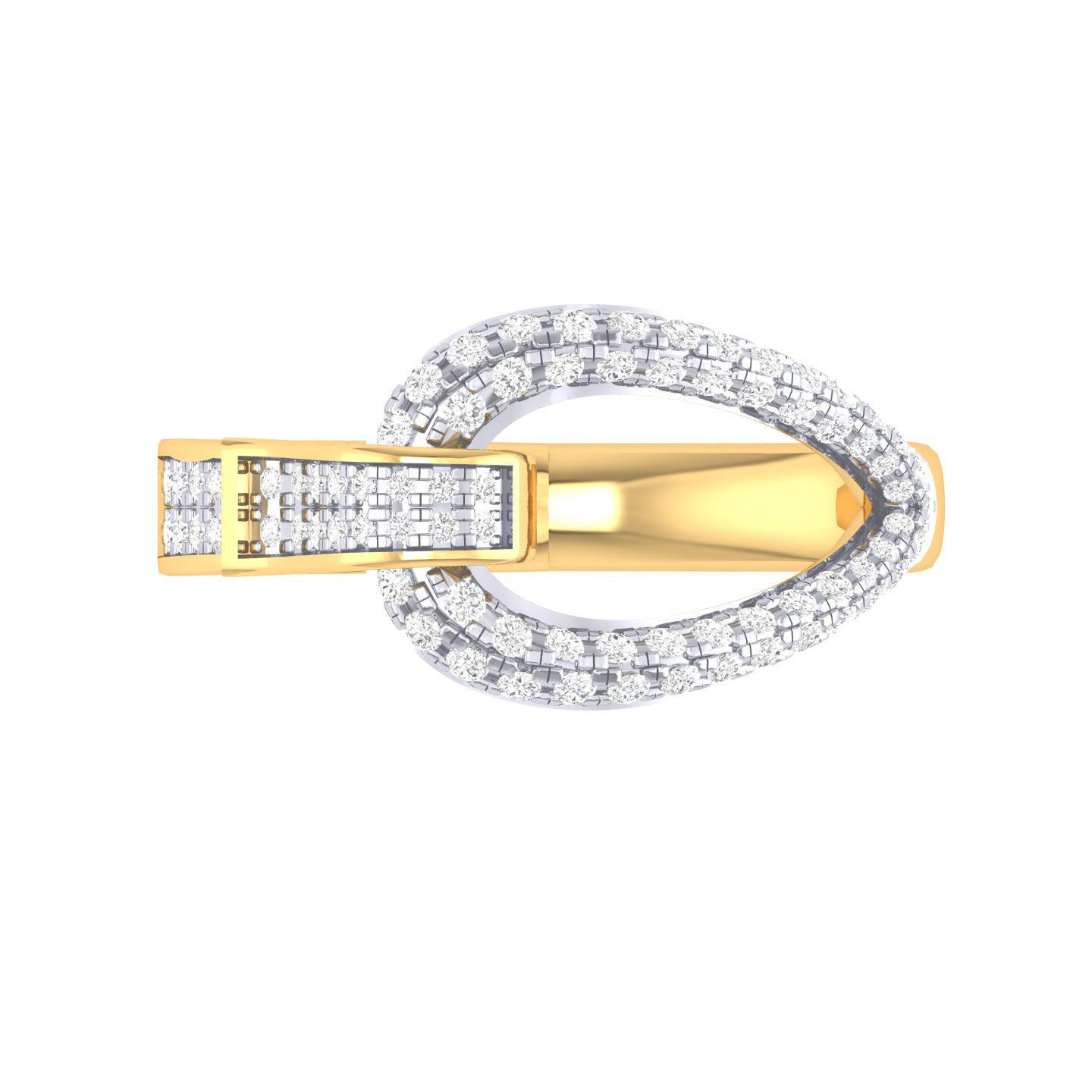 Belt Buckle Ring - 140648 3D print model_8