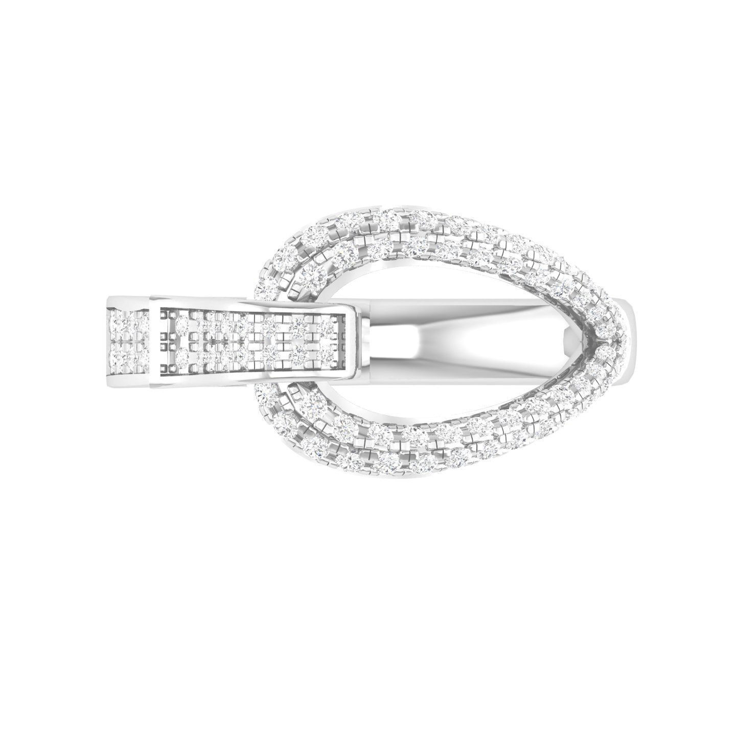 Belt Buckle Ring - 140648 3D print model_4