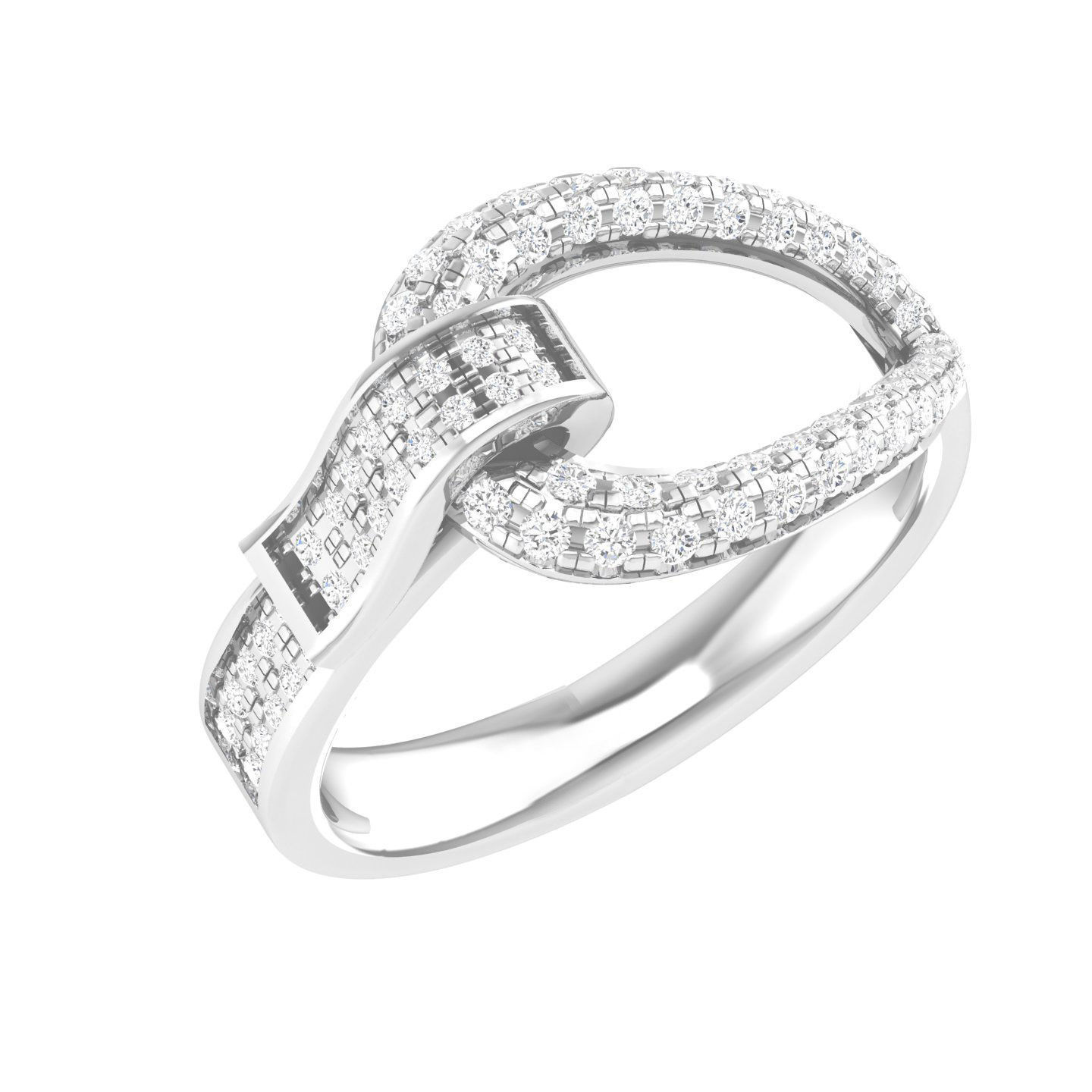 Belt Buckle Ring - 140648 3D print model_7