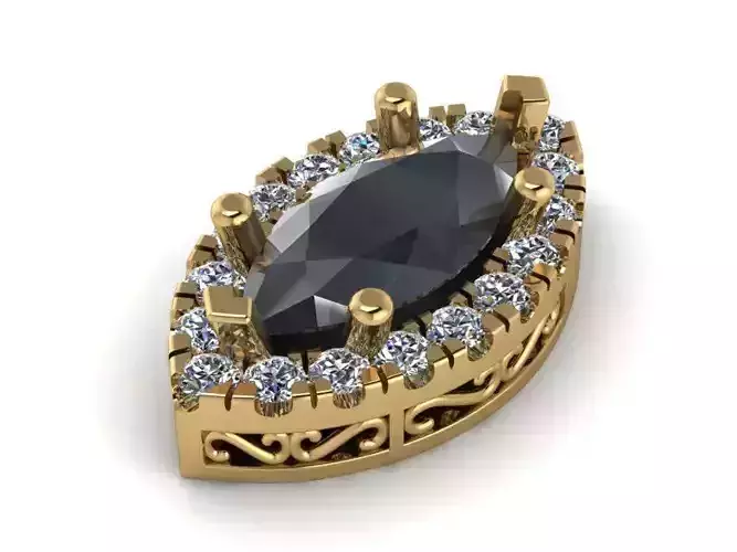 Marquise Pendant 264