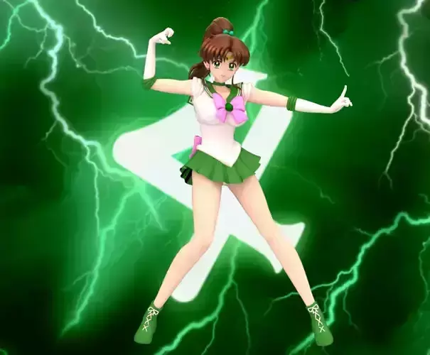 Sailor Jupiter 3D model