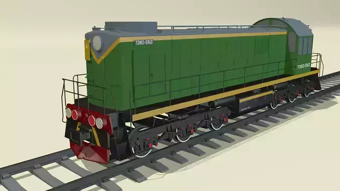 Diesel locomotive TEM2-5962