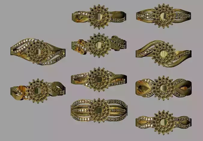 10 Women ring