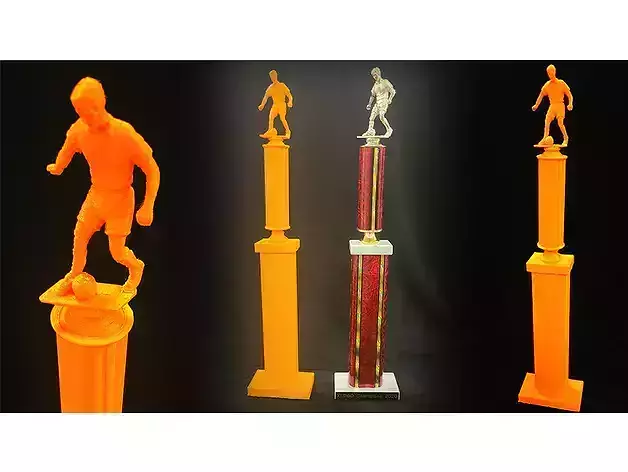 Custom Soccer Trophy Award