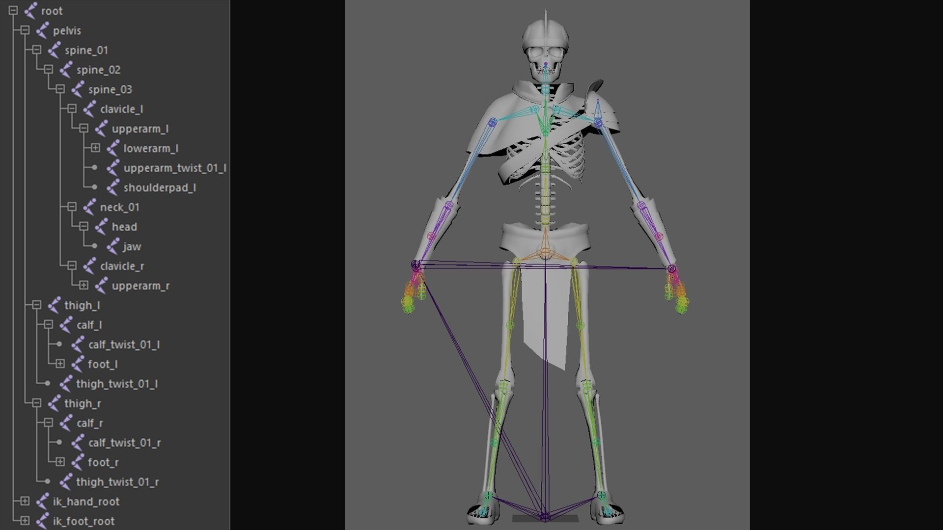 Skeleton Archer - Game Ready Low-poly 3D model_6