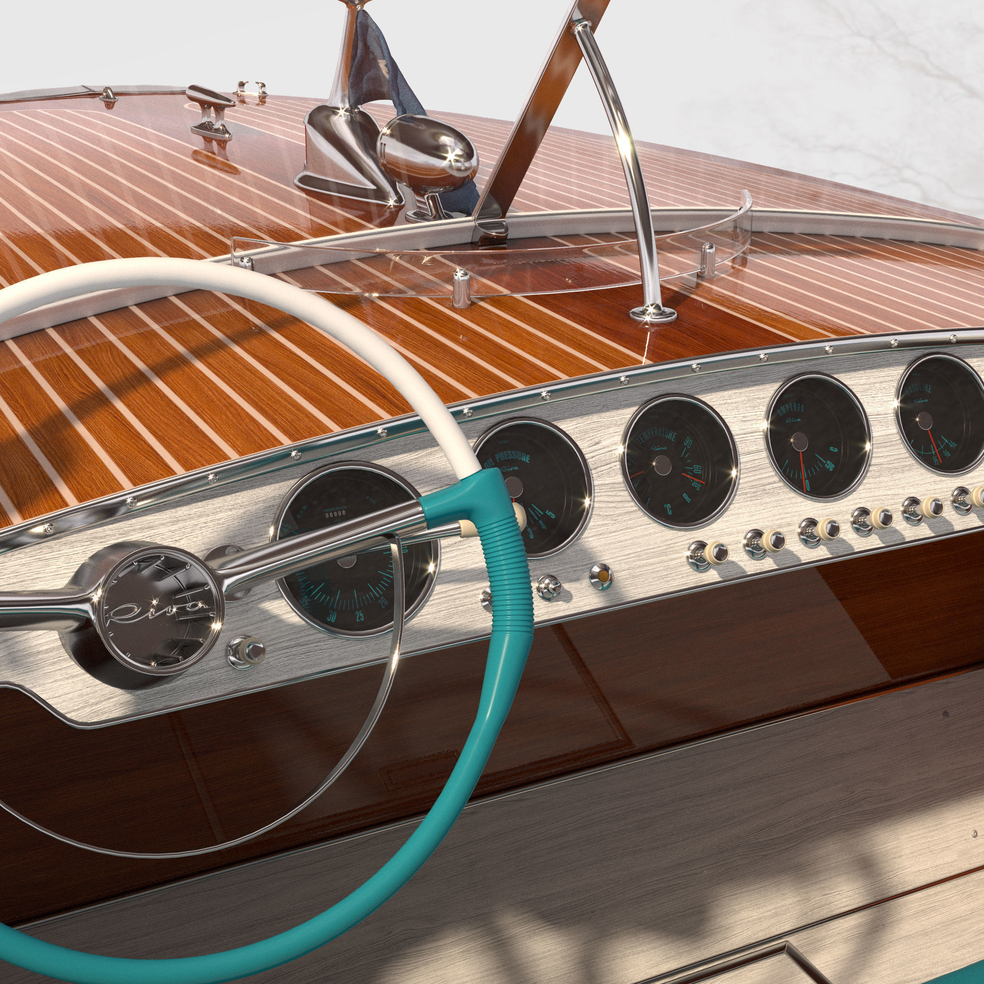 Riva ARISTON 3D model_4