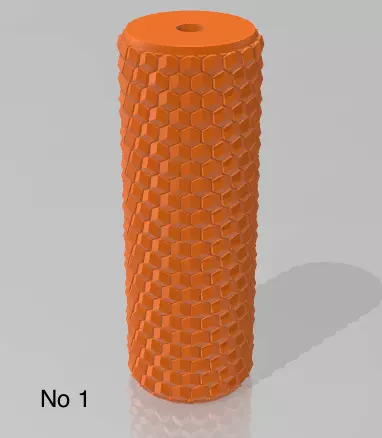 Repating Clay tile cookie polimer clay pattern roll 3D print model