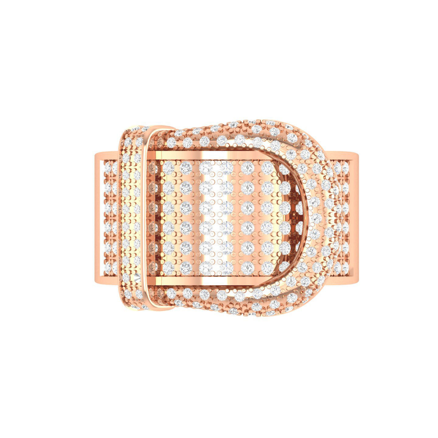 Belt Buckle Ring - 140846 3D print model_1