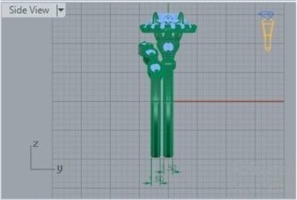 Two Part Engagement Ring 267 3D print model_3
