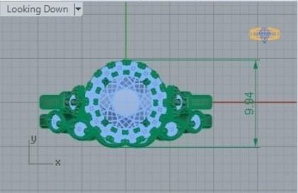 Two Part Engagement Ring 267 3D print model_2