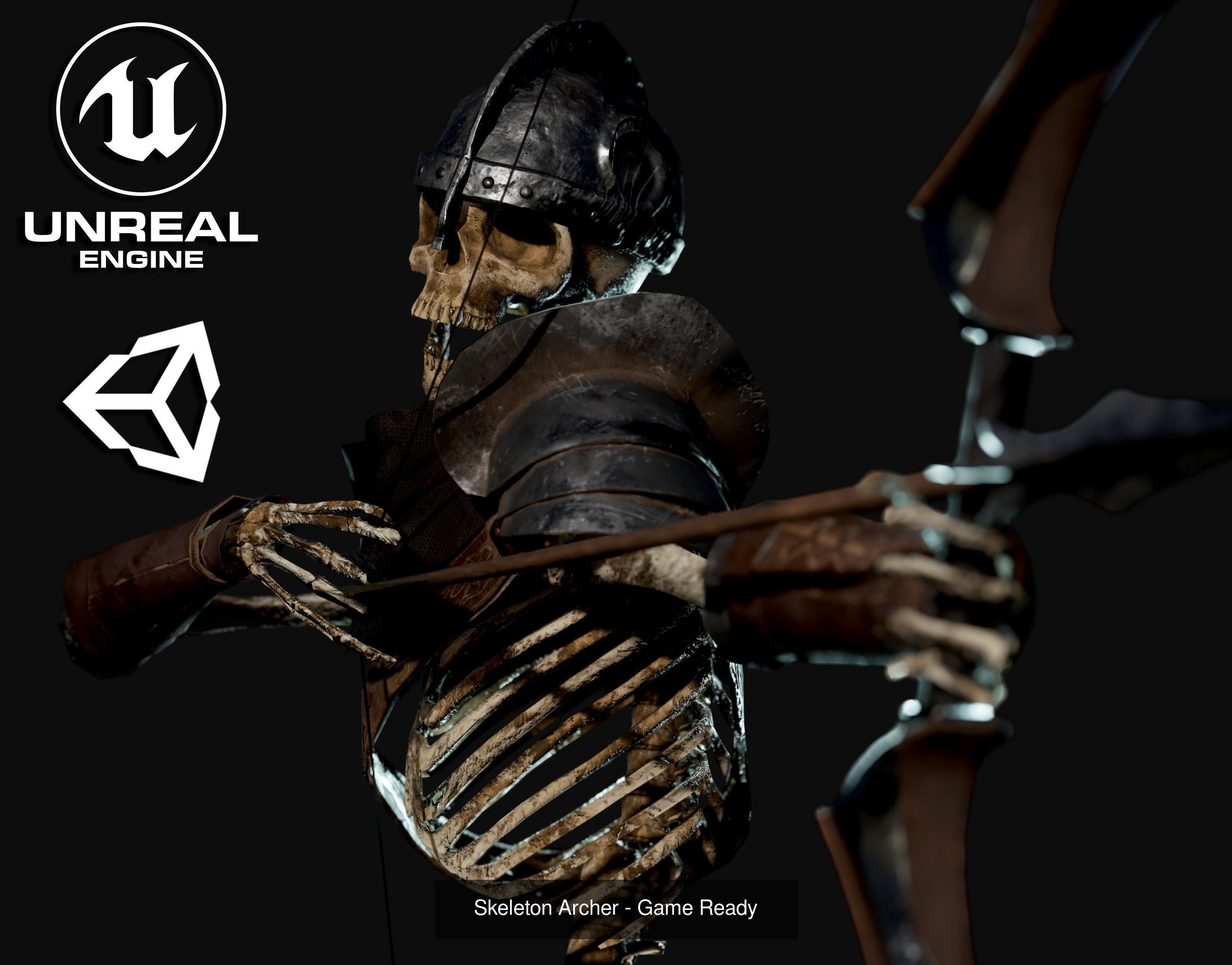 Super Skeleton Army Pack 3D Model Collection_12