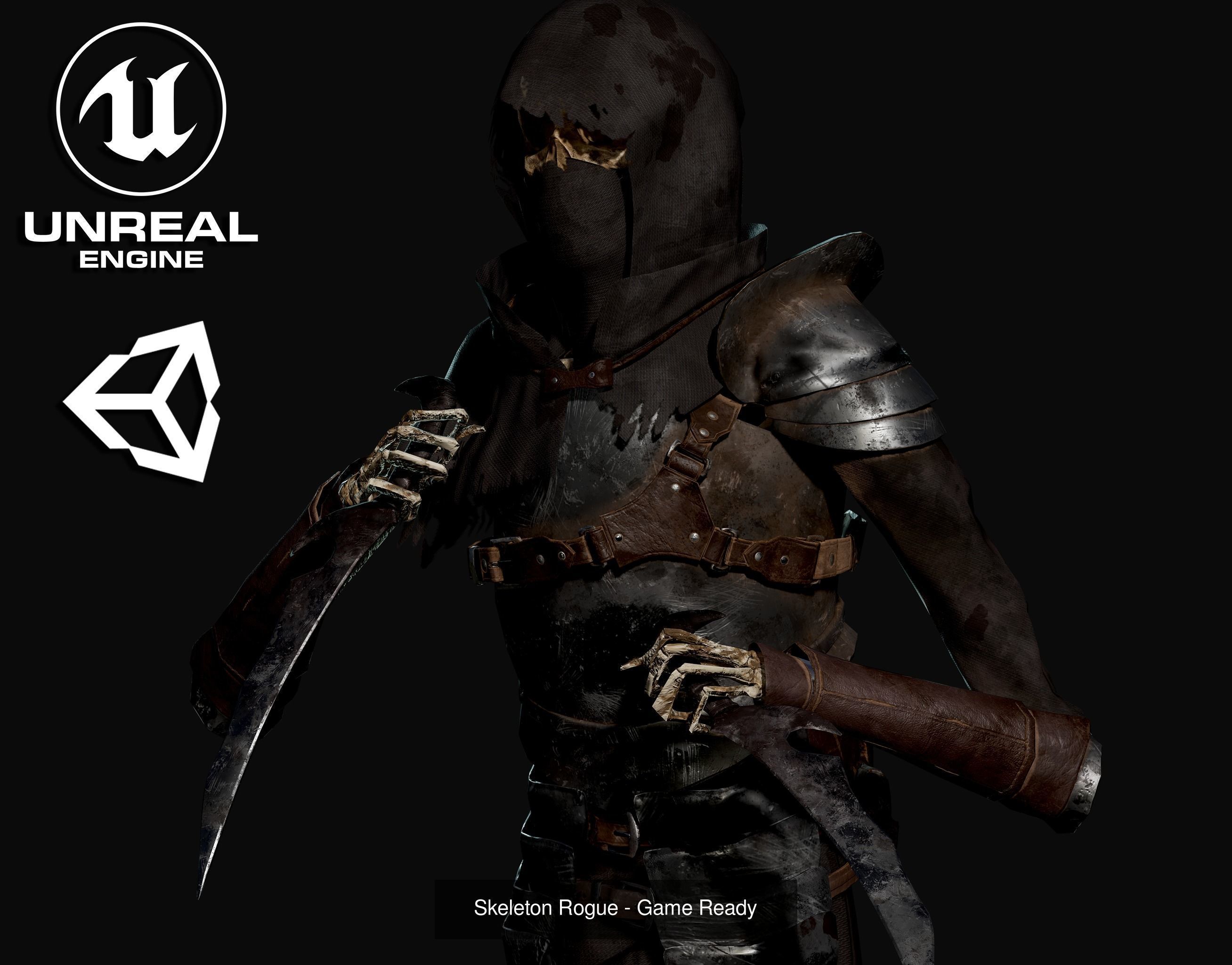 Super Skeleton Army Pack 3D Model Collection_10