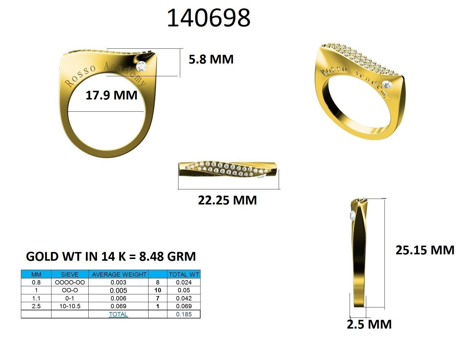 Ring - 140698 3D print model_12