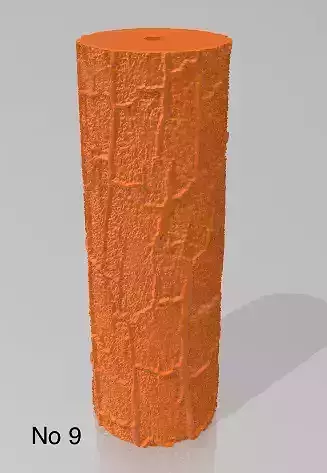 Repating clay tile cookie polimer clay pattern roll