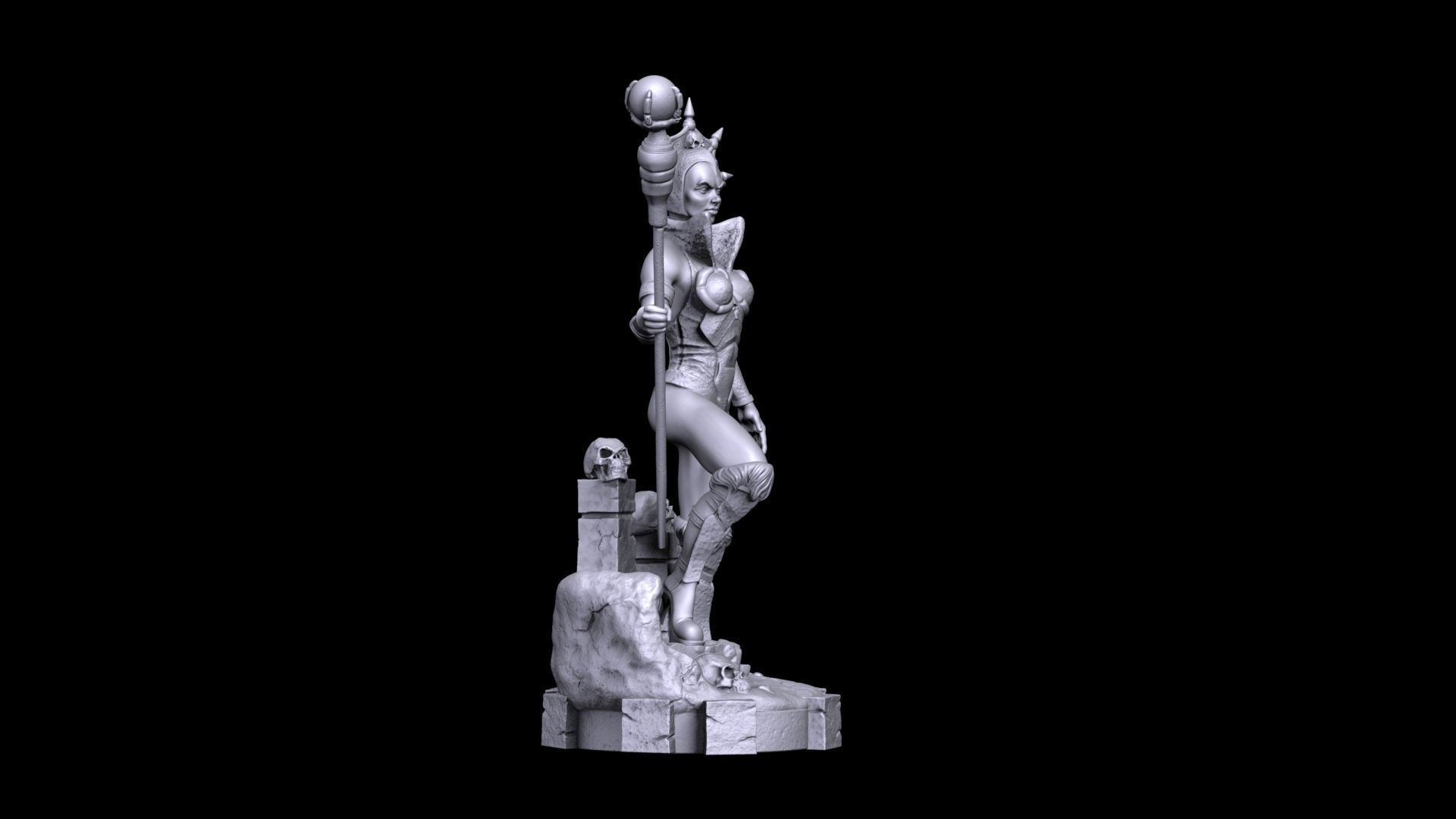 Evil Lyn Fan Art 3D print model_3