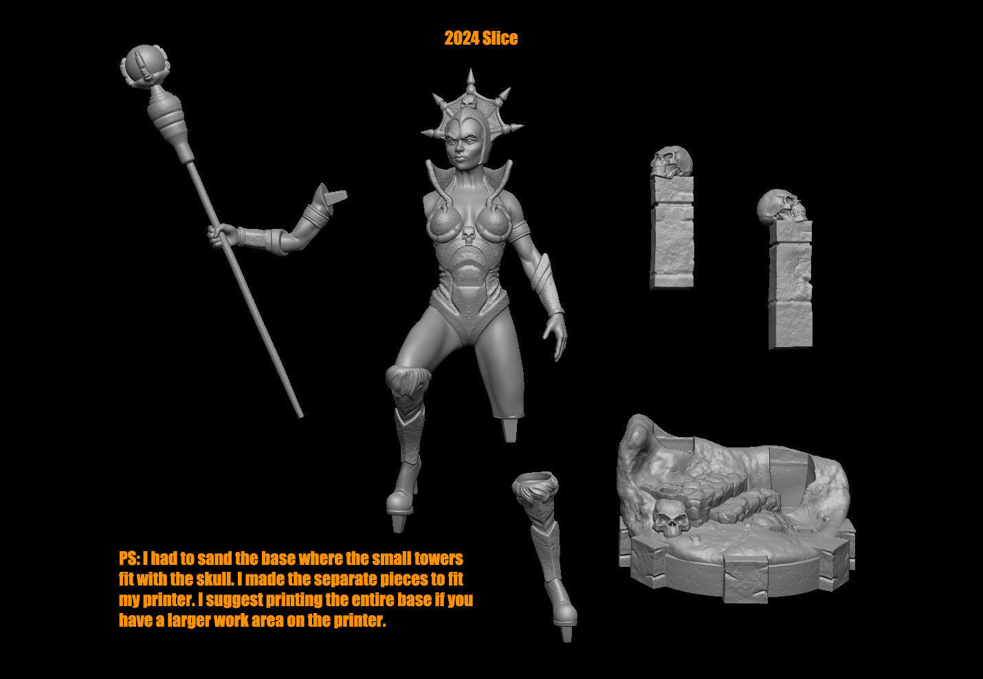 Evil Lyn Fan Art 3D print model_5