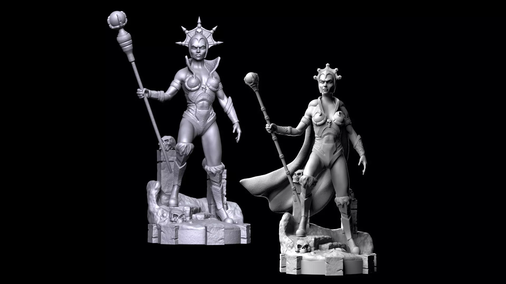 Evil Lyn Fan Art 3D print model_0