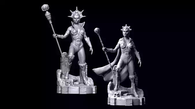 Evil Lyn Fan Art 3D print model