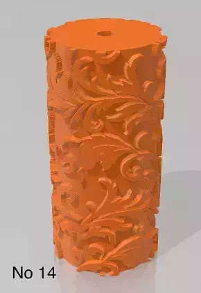 Repating clay tile cookie polimer clay pattern roll