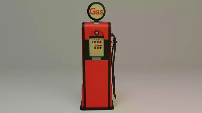 Gas Pump 1950s