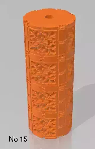 Repating clay tile cookie polimer clay pattern roll