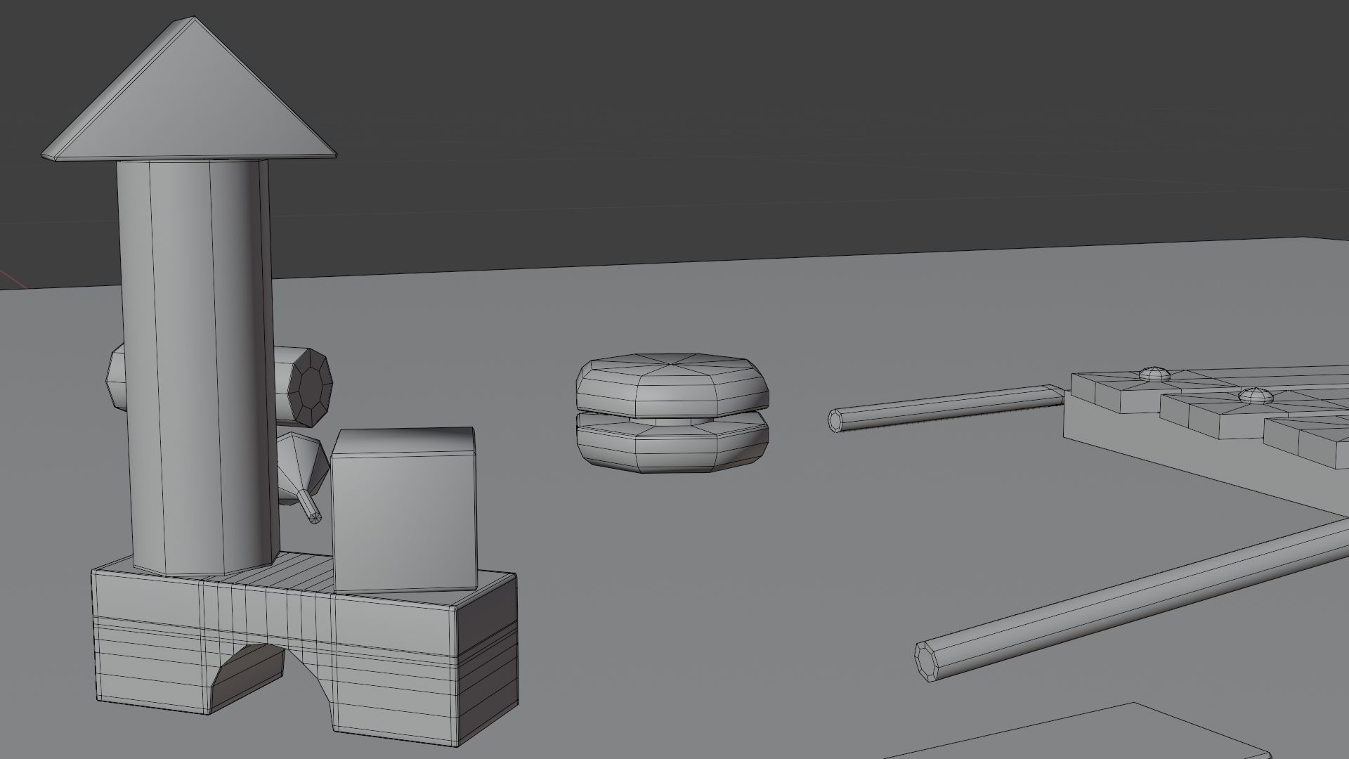 Old Toys 3D model_20