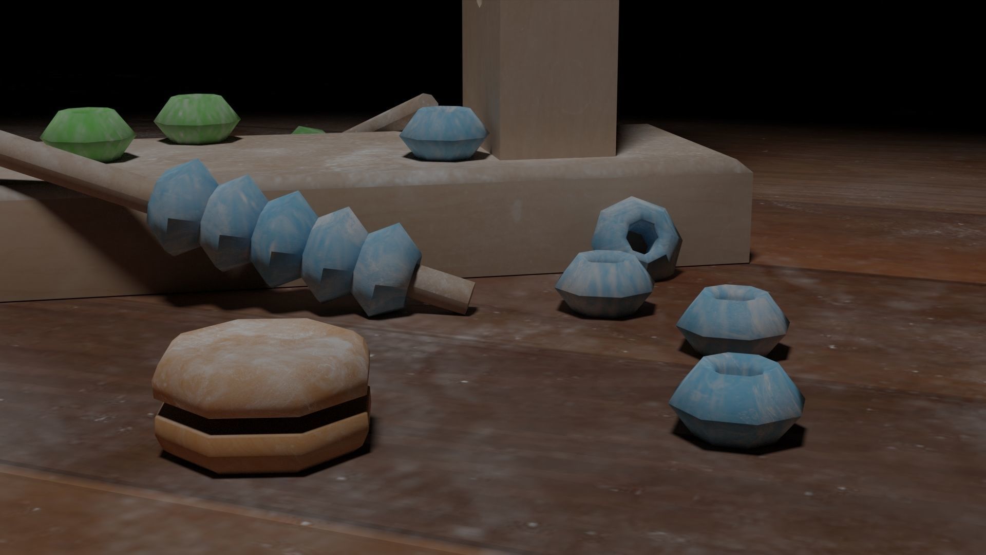 Old Toys 3D model_10