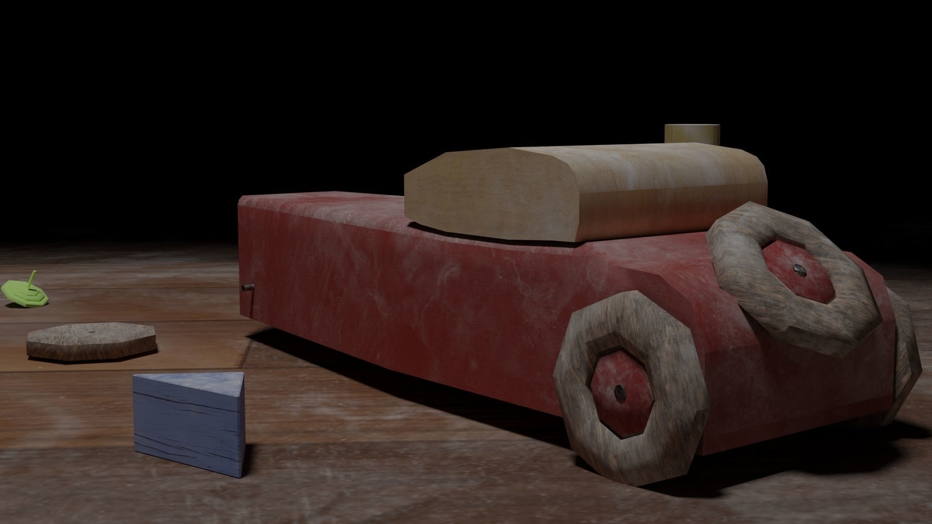 Old Toys 3D model_8