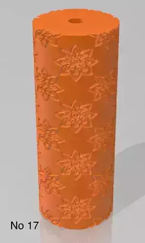 Repating clay tile cookie polimer clay pattern roll