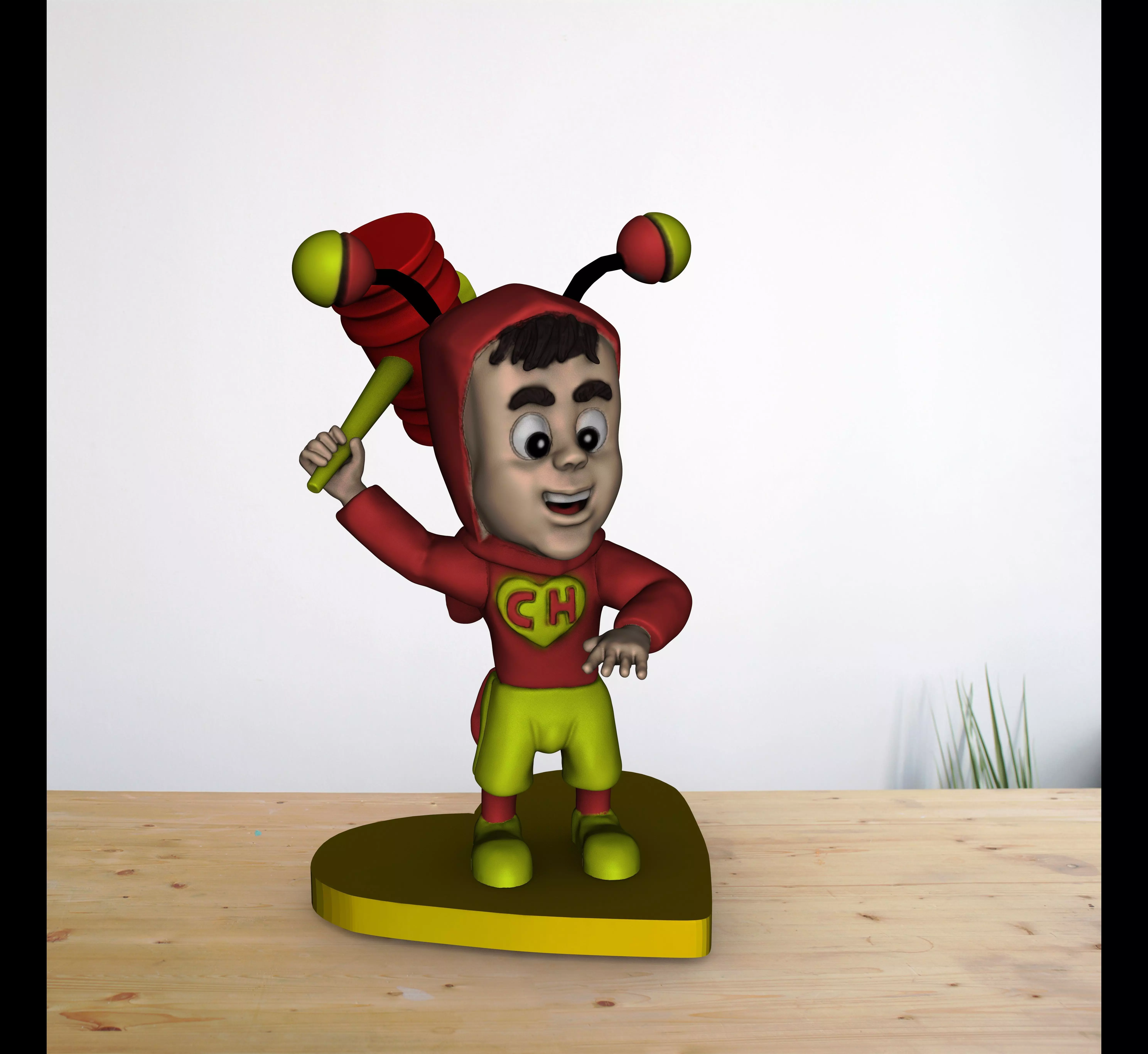 Chapulin Colorado - Chapolin Colorado 3D print model