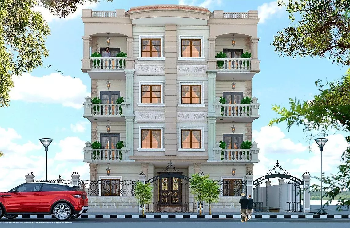 RESIDENTIAL BUILDING 3D model