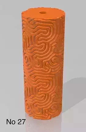 Repating clay tile cookie polimer clay pattern roll