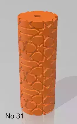 Repating clay tile cookie polimer clay pattern roll