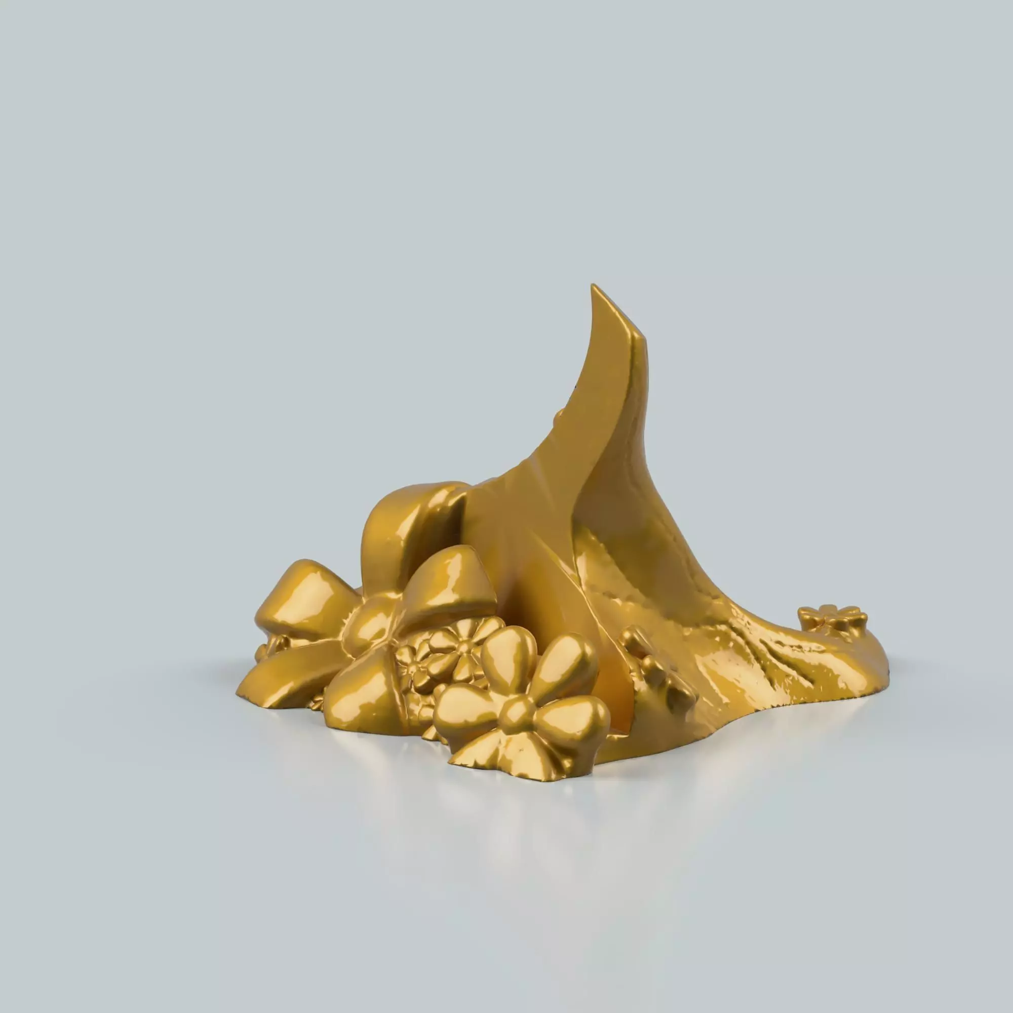 Phonestand flower art 3D print model
