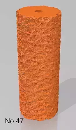 Repating clay tile cookie polimer clay pattern roll