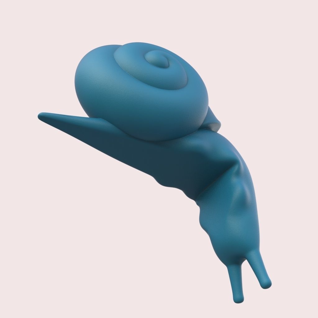 snail 3D print model_2