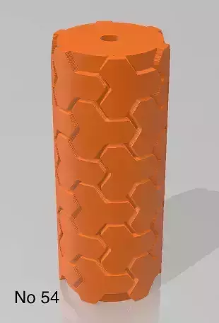 Repating clay tile cookie polimer clay pattern roll