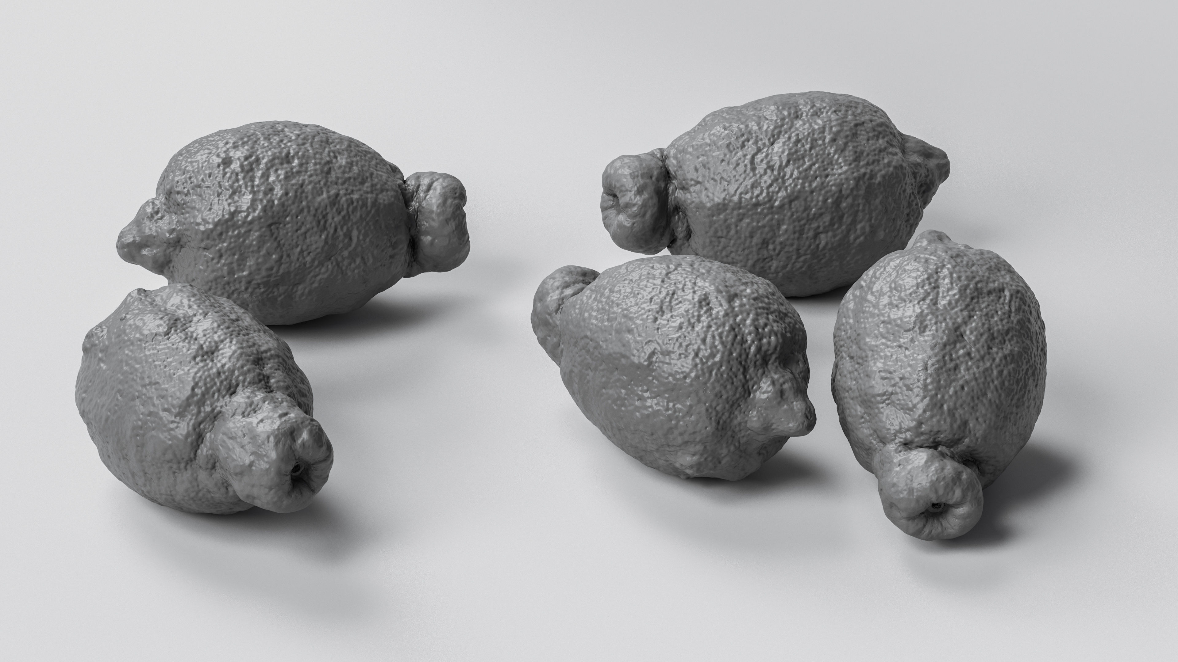 Lemon 3D model_3