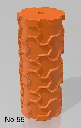 Repating clay tile cookie polimer clay pattern roll